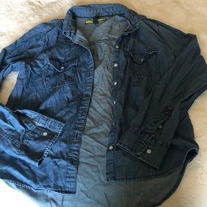 Prince & Fox Denim Button-down shirt